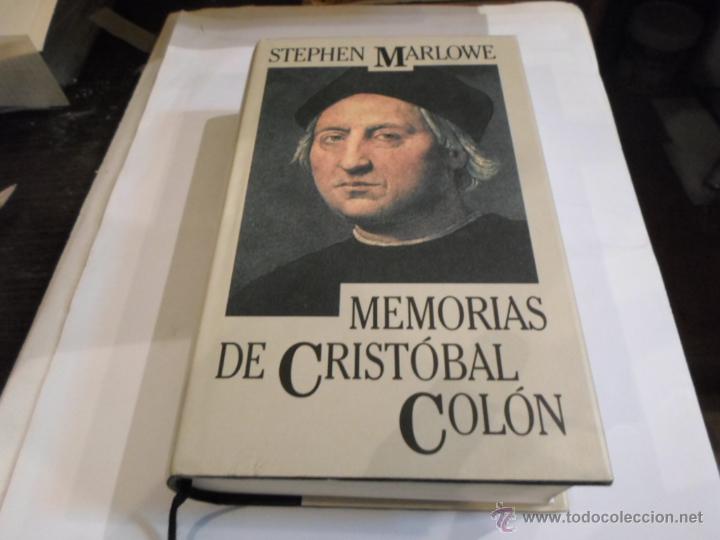 Libros de segunda mano: Stephen Marlowe, Memorias de Cristobal Colon, Circulo de Lectores - Foto 1