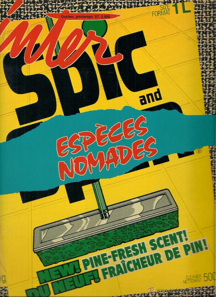 Libri di seconda mano: INTER N&ordm; 35. Dossier &lsquo;Esp&egrave;ces nomades&rsquo;. With poster de Wolfgang Hainke. (Quebec, 1987)