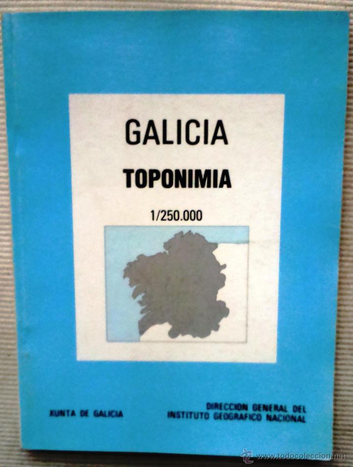 Libros de segunda mano: GALICIA TOPONIMIA. (A&Ntilde;O 1984) - Foto 1