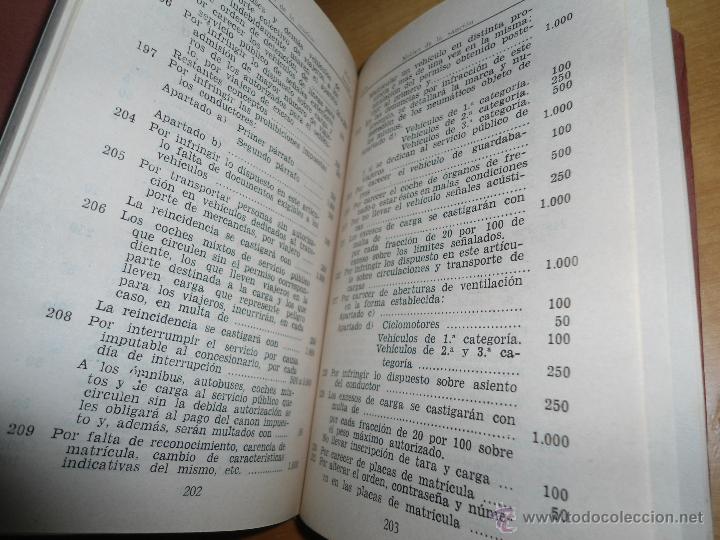 Libros de segunda mano: ANTIGUO LIBRO CODIGO DE LA CIRCULACION - COLECCION TRAFICO - ED CELTA - 1963 - Foto 3
