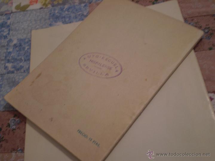 Libros de segunda mano: MANUAL DE CONDUCTOR.AUTO-ESCUELA HISPALENSE.SEVILLA.1961 - Foto 7