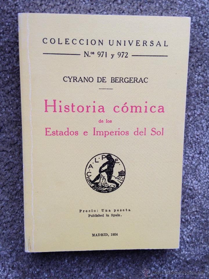 Libros de segunda mano: Historia c&oacute;mica de los Estados e Imperios del Sol. Cyrano de Bergerac - Foto 1