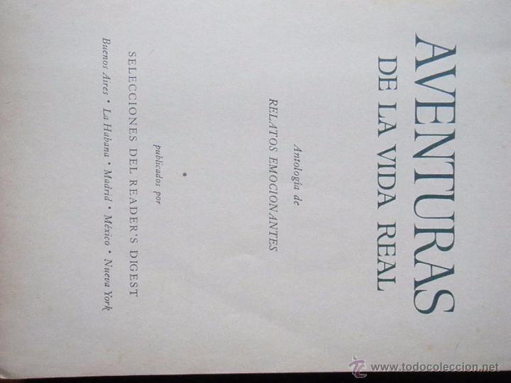 Libros de segunda mano: AVENTURAS DE LA VIDA REAL 1960 1&ordm; ED READER&acute;S DIGEST - Foto 3