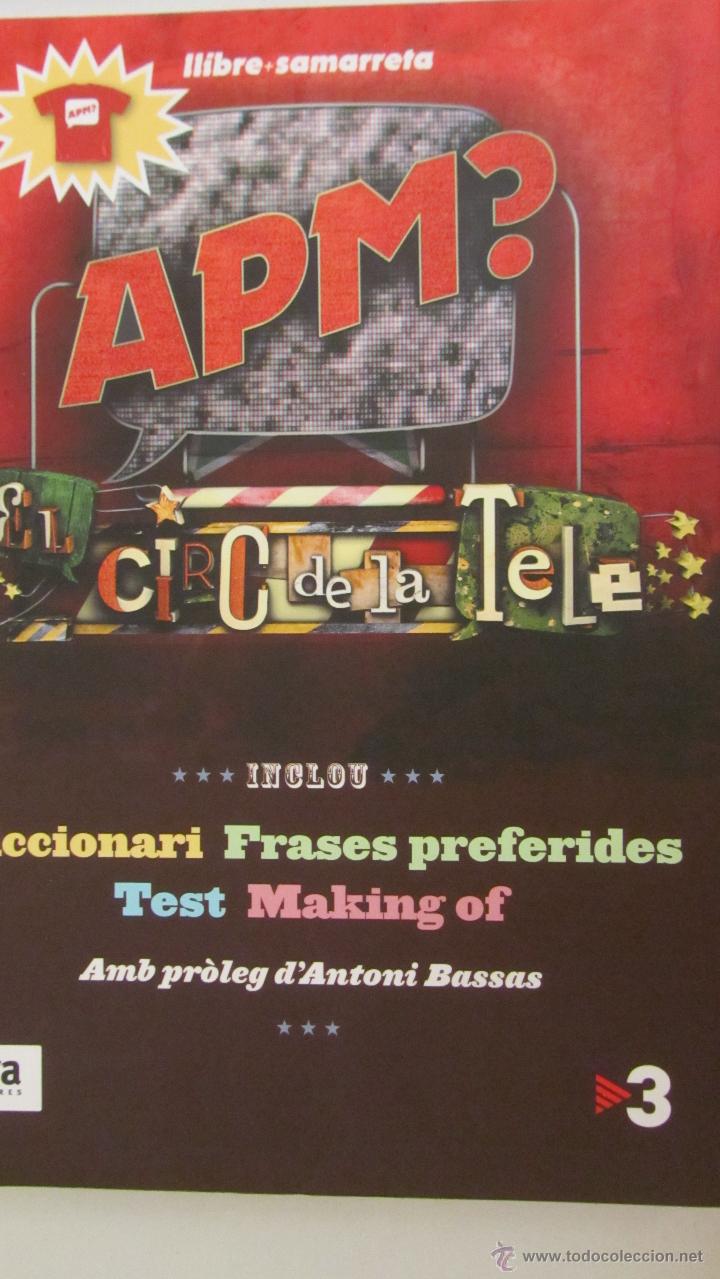 Libros de segunda mano: APM? EL CIRC DE LA TELE (ARA LLIBRES) - Foto 1