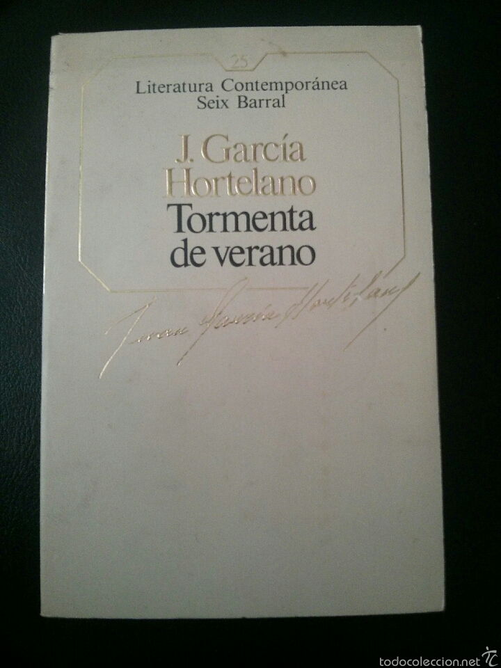 Libros de segunda mano: Juan Garcia Hortelano 1985 TORMENTA DE VERANO - Foto 1