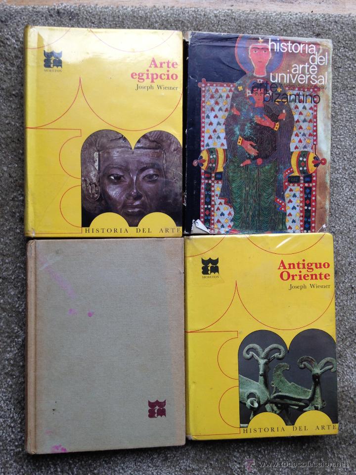 Libros de segunda mano: Historia del arte universal. Ed. Moret&oacute;n. 4 vol - Foto 1