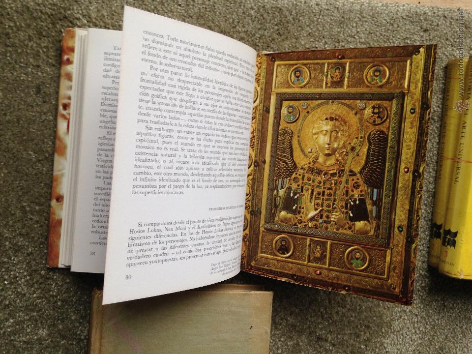 Libros de segunda mano: Historia del arte universal. Ed. Moret&oacute;n. 4 vol - Foto 5