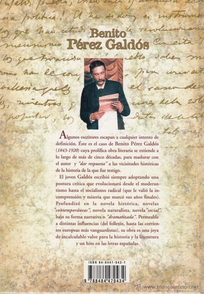 Libros de segunda mano: BENITO P&Eacute;REZ GALD&Oacute;S / EL ABUELO . EDICIONES RUEDA 2001. 1&ordf; EDICI&Oacute;N - Foto 2