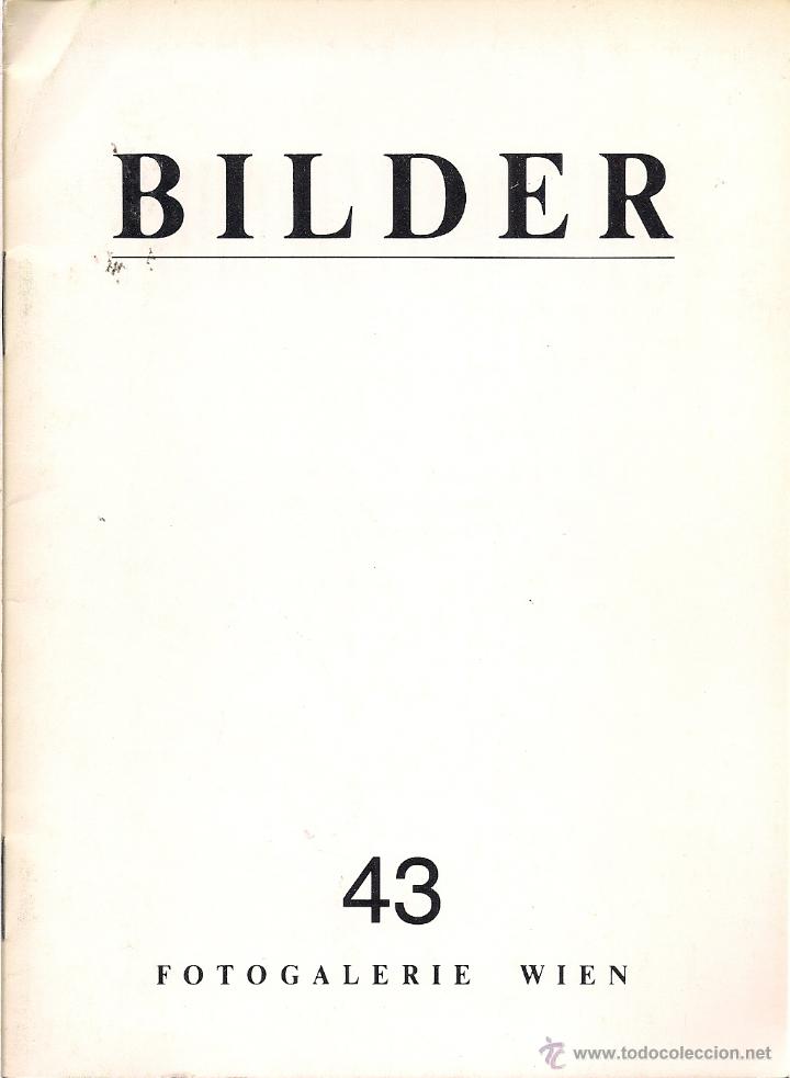 Libros de segunda mano: BILDER. Computer-Bilder. (Fotogalerie Wien, 1988)
