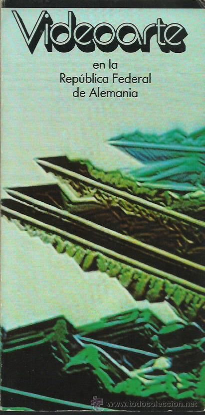 Libros de segunda mano: VIDEOARTE EN LA REP&Uacute;BLICA FEDERAL DE ALEMANIA (Desde 1976. Una selecci&oacute;n). Wolfgang Preikschat.