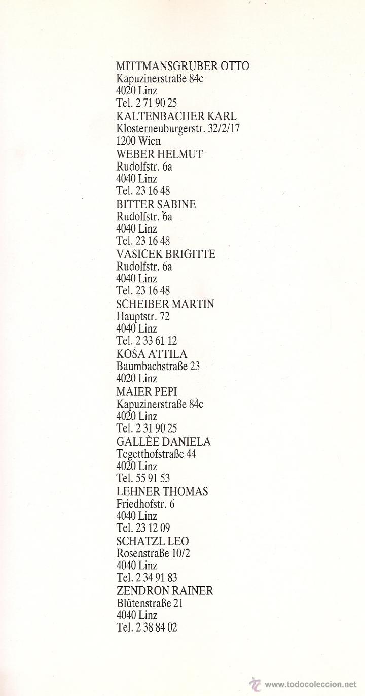 Libros de segunda mano: RAUMEN. Katalog.  (Ed. Maerz, Linz, 1987) - Foto 2