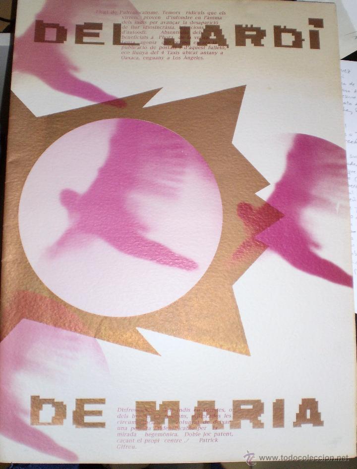 Libri di seconda mano: Del Jard&iacute; de Maria. Gl&ograve;ria Cot, Patrick Grifeu  (Coord.). Comissariat, Reus, 1995.