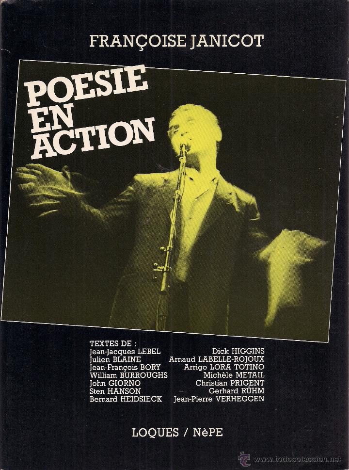 Libros de segunda mano: POESIE EN ACTION. Fran&ccedil;oise JANICOT (Photographies). Les Encyclopedies de l&rsquo;An 2000, 1984