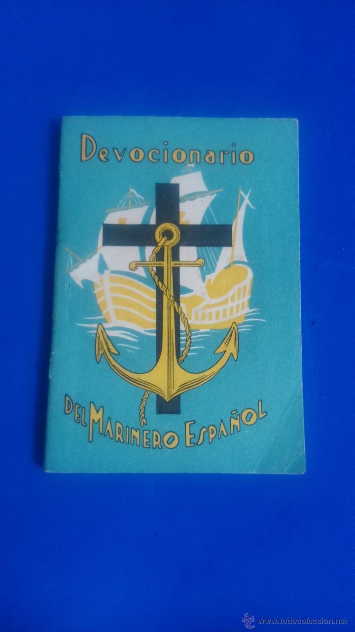 Libros de segunda mano: DEVOCIONARIO DEL MARINERO ESPA&Ntilde;OL, A&Ntilde;O 1956 - Foto 1