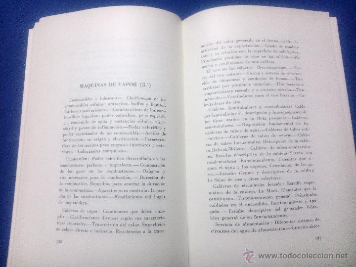 Libros de segunda mano: LIBRO - PATRONES DE CABOTAJE, PESCA Y TR&Aacute;FICO INTERIOR, PROGRAMAS DE EXAMEN. - Foto 3