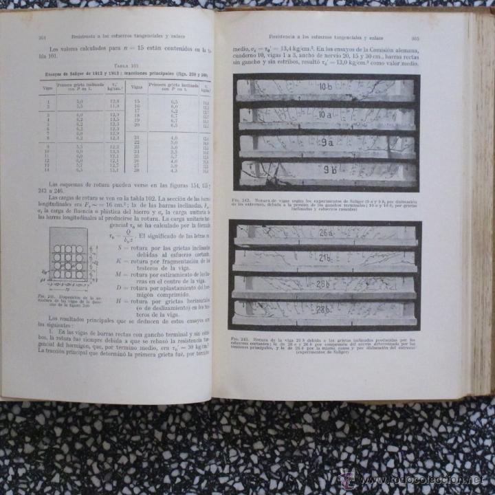 Libros de segunda mano: EL HORMIGON ARMADO R SALIGER 1940 - Foto 4