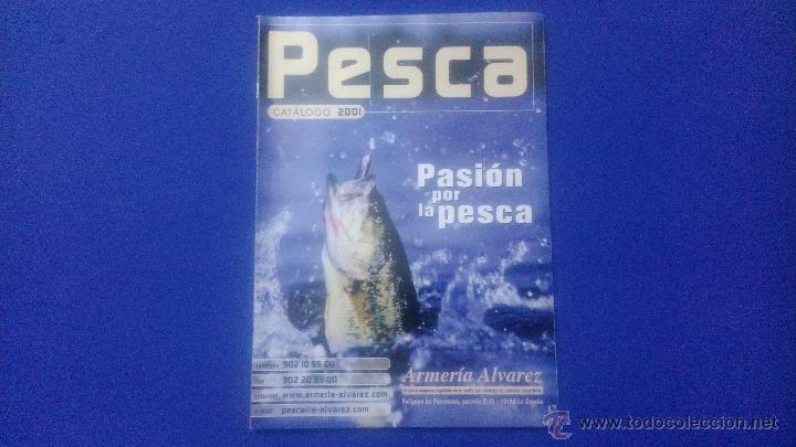 Libros de segunda mano: CATALOGO DE PESCA A. ALVAREZ 2001 - Foto 1