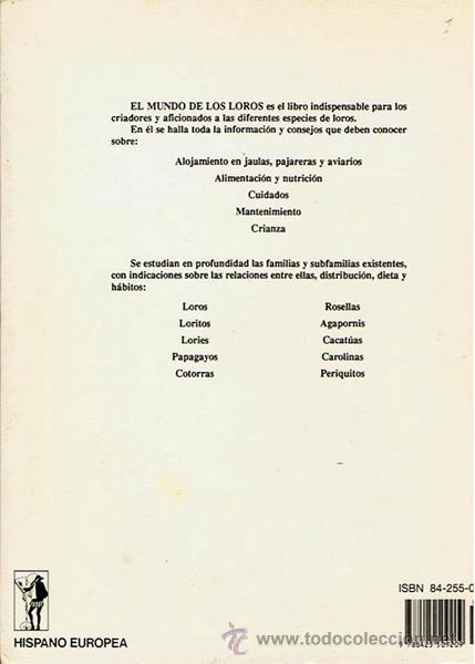 Libros de segunda mano: EL MUNDO DE LOS LOROS JAMES THOMPSON - Foto 3
