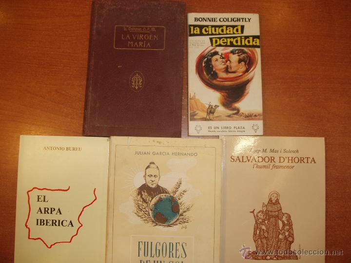 Libros de segunda mano: LOTE DE 5 LIBROS VARIAS TEMATICAS. - Foto 1