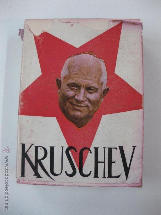 Libros de segunda mano: KRUSCHEV. DAVID ROSENBERG. ED. NOS MADRID 1958. - Foto 1