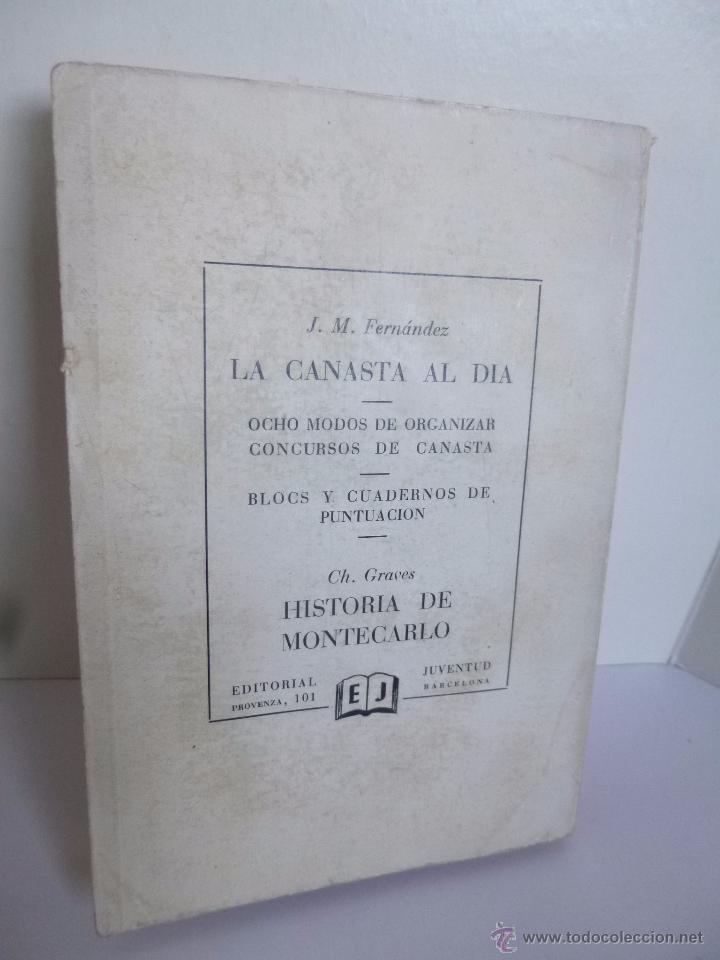 Libros de segunda mano: BRIDGE PR&Aacute;CTICO INTERNACIONAL ( SERGE J. GLOOR) JUVENTUD 1954 primera ed - Foto 2