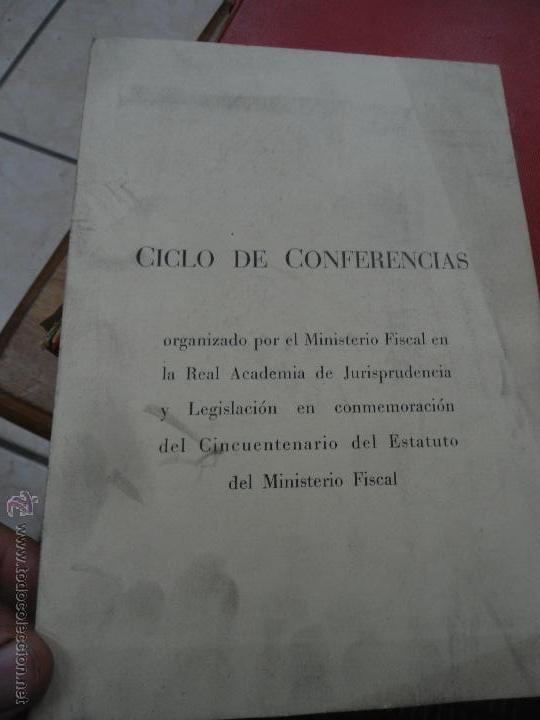 Libros de segunda mano: Libro Ciclo de conferencias 1976 L-9995 - Foto 1