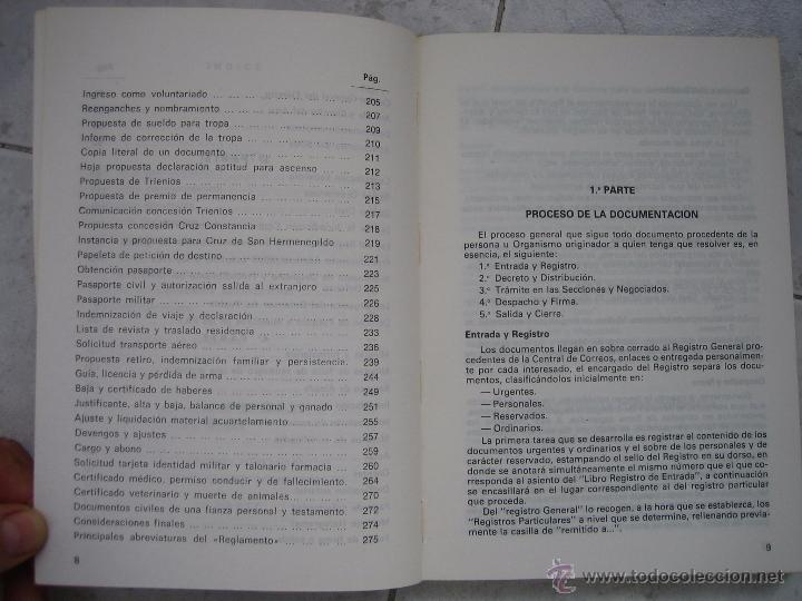 Libros de segunda mano: Ejercito Espa&ntilde;ol. Redaccion de documentos militares  1983 - Foto 6