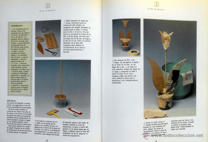 Libros de segunda mano: PAPEL MACHE - SUSANNE HAINES EDITORIAL CIRCULO LECTORES - Foto 4