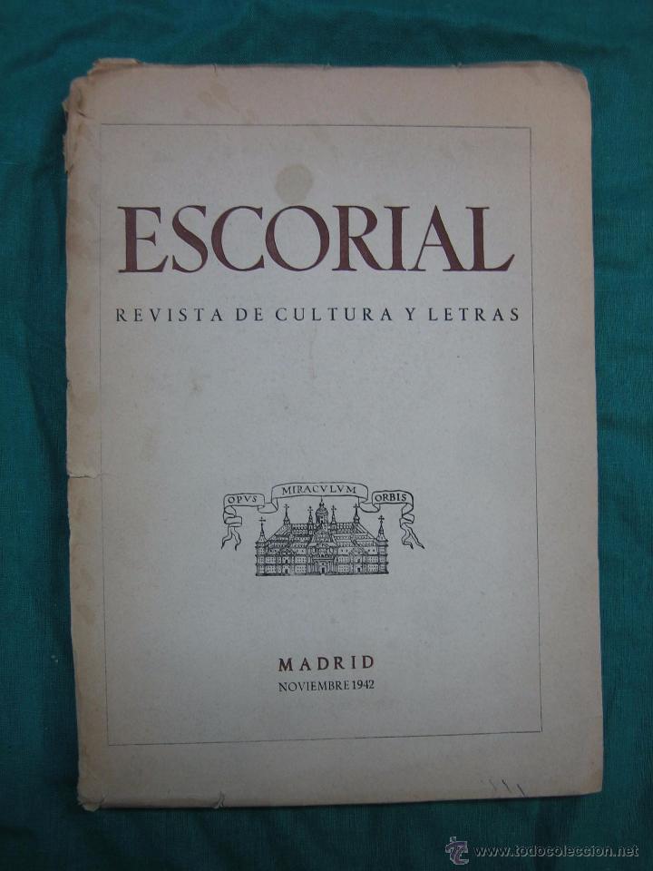 Libros de segunda mano: El Escorial. Madrid 1942 - Foto 1