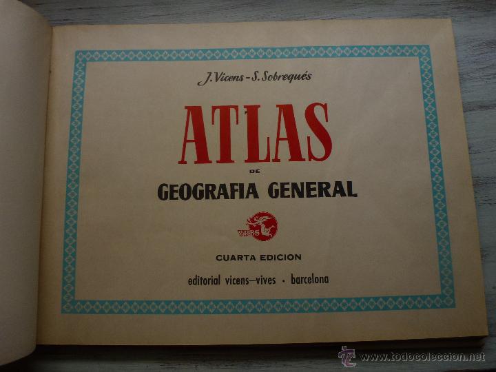 Libros de segunda mano: Atlas de geografia. Vicens Vives - Foto 5