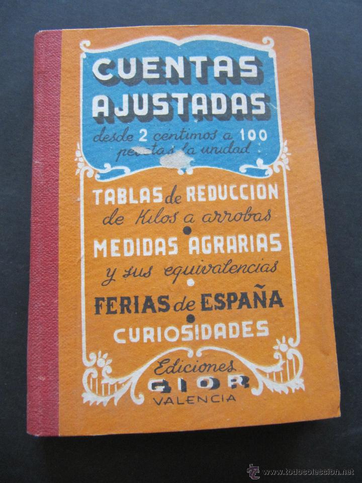Libros de segunda mano: CUENTAS AJUSTADAS. EDICIONES GIOR VALENCIA. - Foto 1