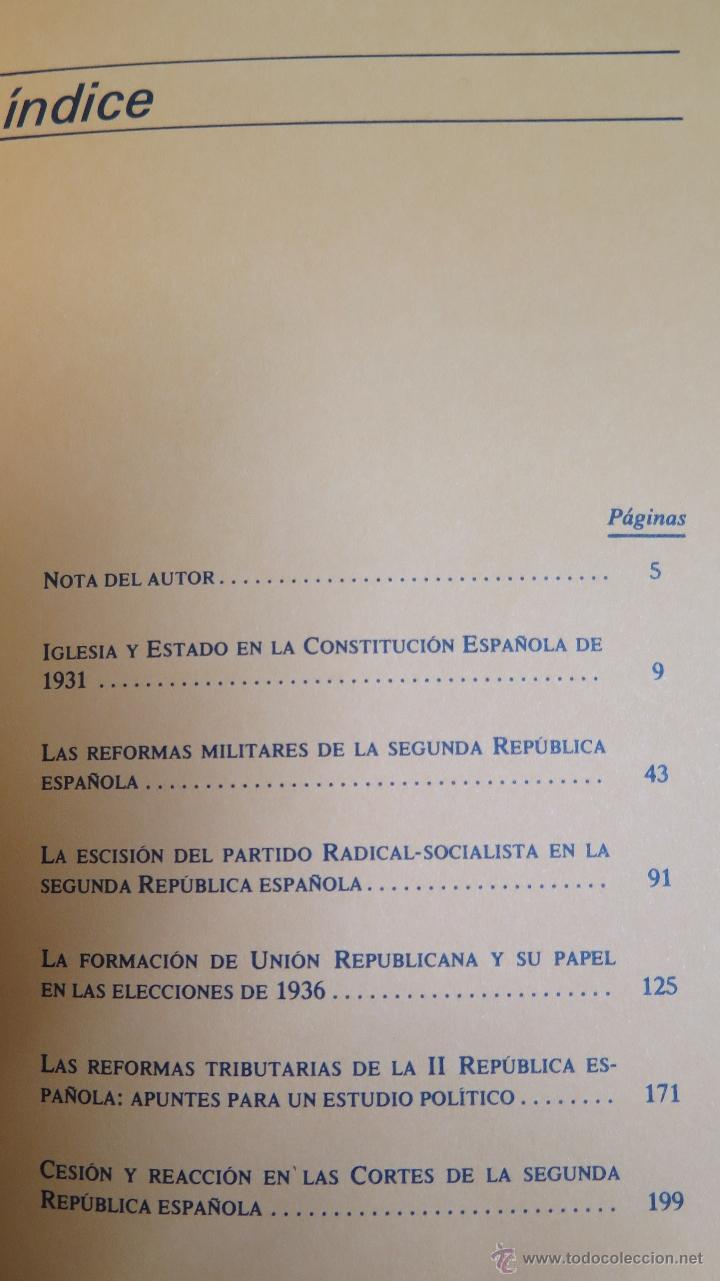 Libros de segunda mano: LAS REFORMAS DE LA II REPUBLICA. MANUEL RAMIREZ - Foto 2