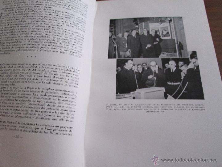 Libros de segunda mano: Centenario de la Estad&iacute;stica Espa&ntilde;ola 1856 &ndash; 1956 - Foto 10