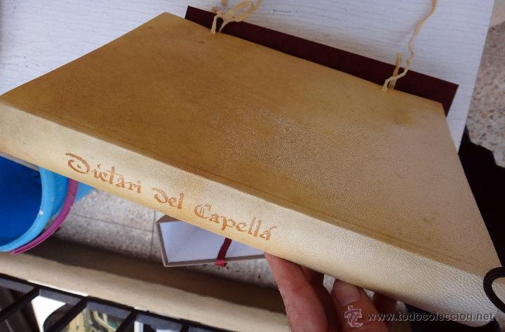 Libros de segunda mano: LIBRO DIETARI DEL CAPELLA , DANFOS EL MAGNANIM, FACSIMIL, Y LIBRO DE ESTUDIOS , 2001. - Foto 1