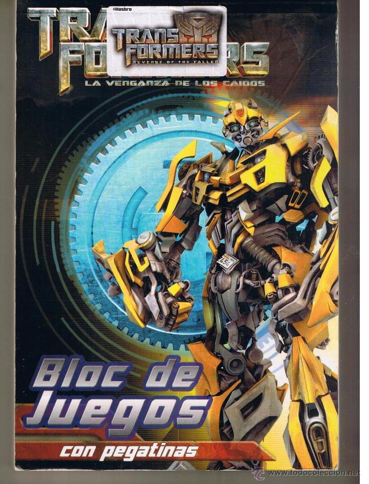 Libros de segunda mano: TRANS FORMERS. BLOC DE JUEGOS. CON PEGATINAS. (Z5) - Foto 1