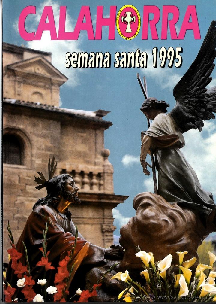 Libros de segunda mano: SEMANA SANTA LA RIOJA CALAHORRA REVISTA A&Ntilde;O 1995