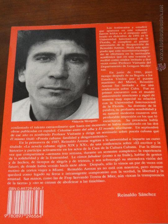 Libros de segunda mano: REINALDO ARENAS. RECUERDO Y PRESENCIA.--Edici&oacute;n de REINALDO S&Aacute;NCHEZ - Foto 5