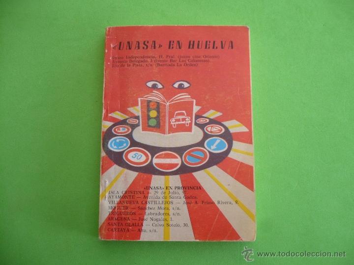 Libros de segunda mano: LIBRO -  LECCIONES PROGRAMADAS DE NORMAS DE SE&Ntilde;ALES Y DE CIRCULACION.AUTO ESCUELA UNASA. - Foto 1