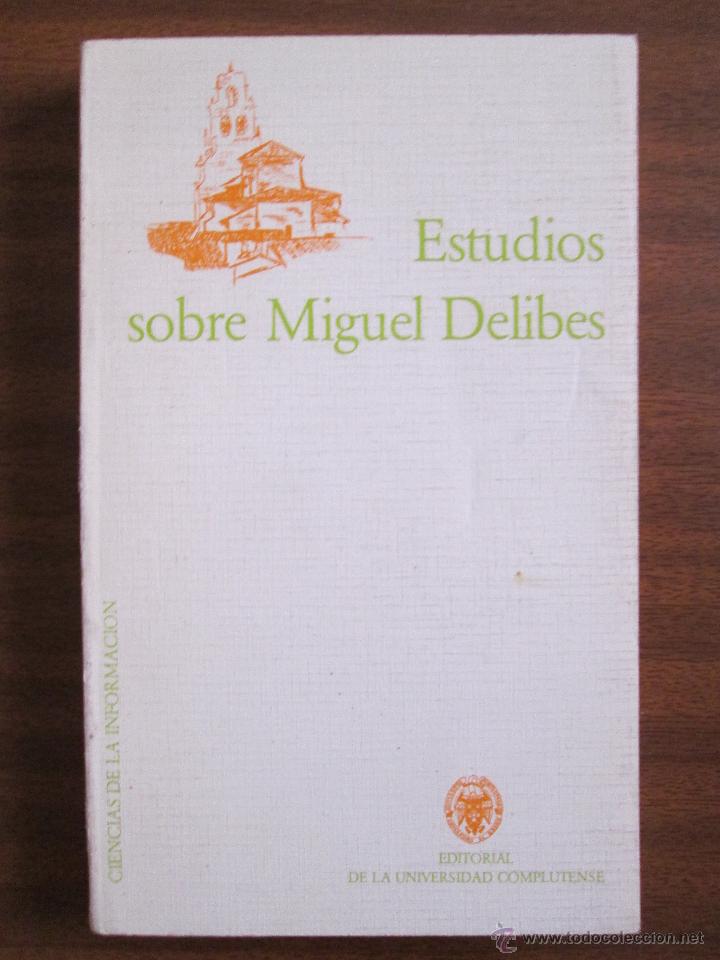 Libros de segunda mano: Estudios sobre Miguel Delibes - Foto 1