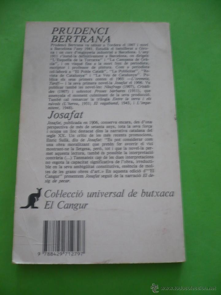 Libros de segunda mano: LIBRO - JOSAFAT.(EN CATALAN). - Foto 3