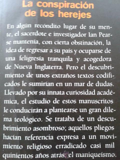Libros de segunda mano: LA CONSPIRACION DE LOS HEREJES -- JONATHAN RABB -- CIRCULO -- - Foto 4