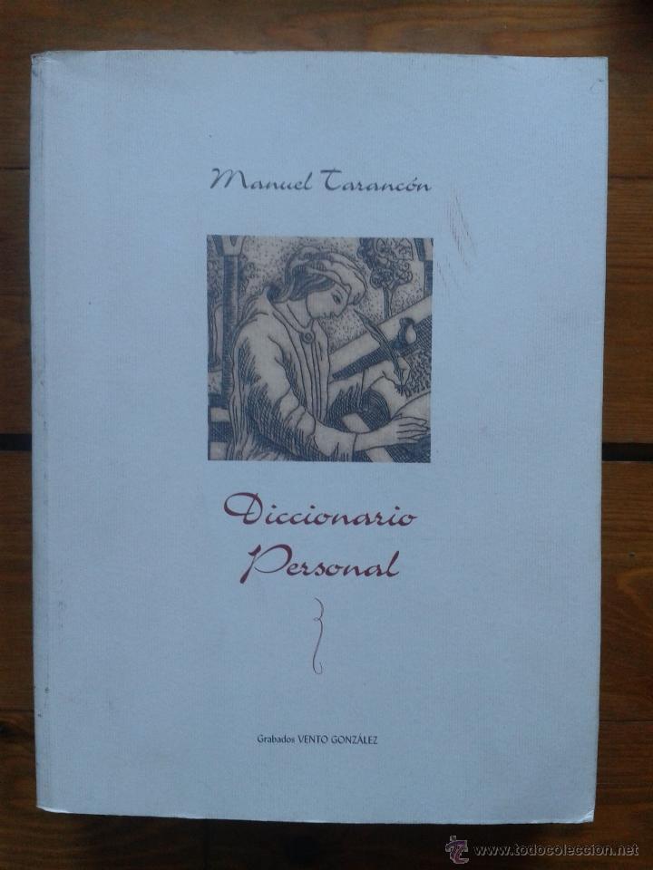 Libros de segunda mano: Diccionario Personal. Manuel Taranc&oacute;n. - Foto 1