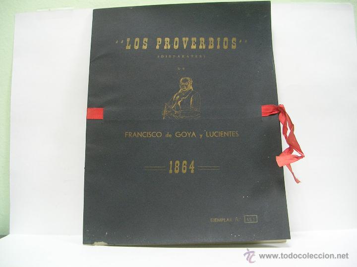 Libros de segunda mano: FRANCISCO DE GOYA. LOS PROVERBIOS. EDICI&Oacute;N LIMITADA - Foto 1