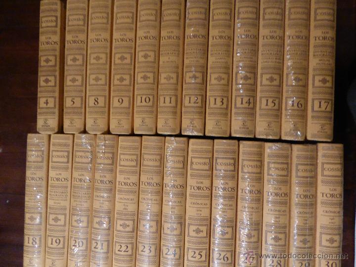 Libros de segunda mano: COSS&Iacute;O. LOS TOROS (15 VOLS. VER FICHA) - Foto 1