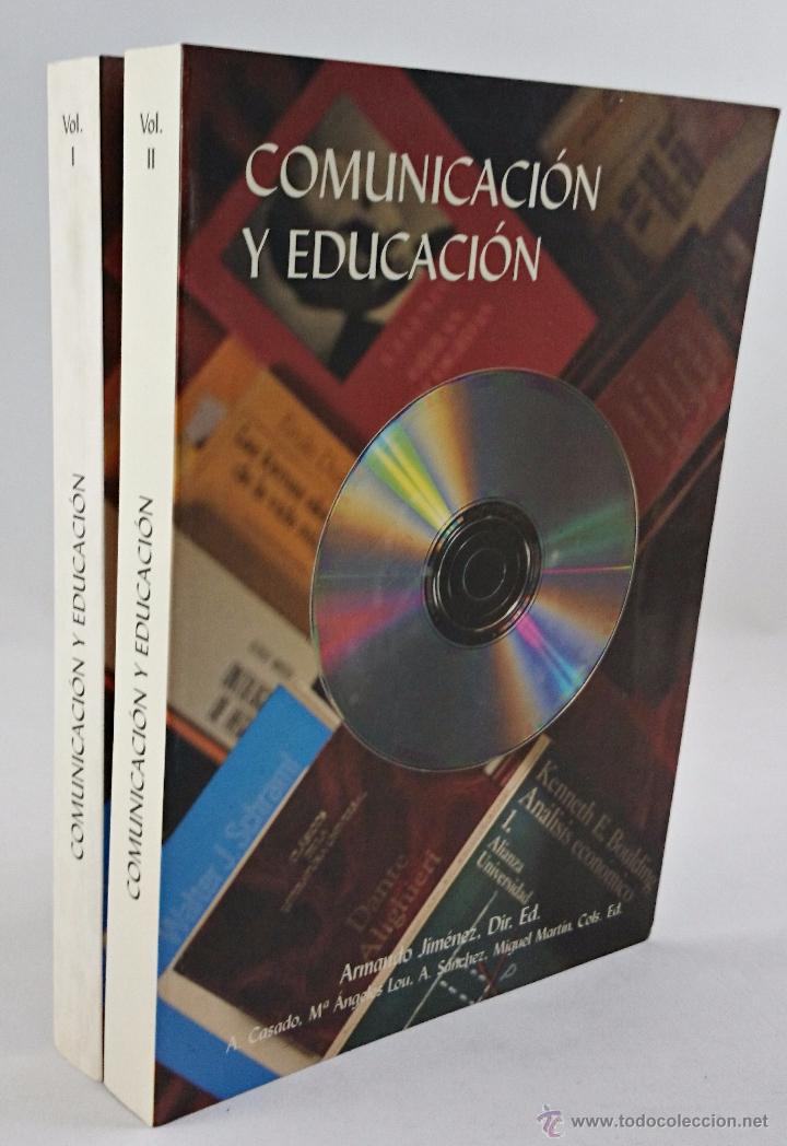 Libros de segunda mano: COMUNICACI&Oacute;N Y EDUCACI&Oacute;N 2 VOL. ARMANDO JIMENEZ, DIR. ED. VV.AA. - Foto 1