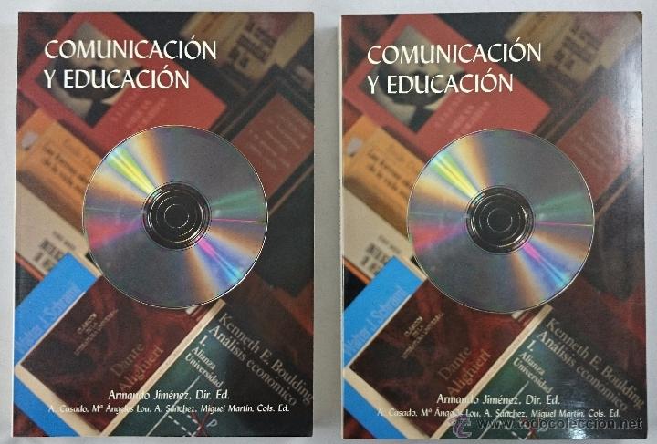 Libros de segunda mano: COMUNICACI&Oacute;N Y EDUCACI&Oacute;N 2 VOL. ARMANDO JIMENEZ, DIR. ED. VV.AA. - Foto 2