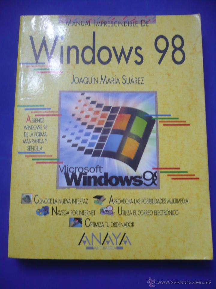 Libros de segunda mano: LIBRO - MANUAL IMPRESCINDIBLE DE WINDOWS 98. - Foto 2