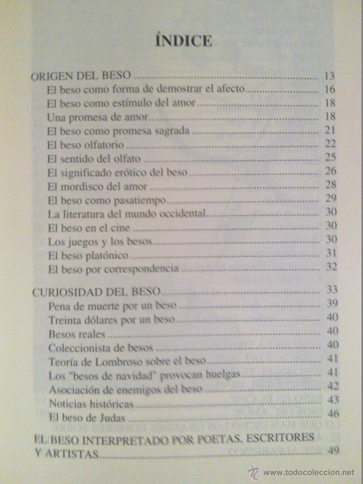 Libros de segunda mano: Historia del beso - Luis de Madariaga - Foto 3