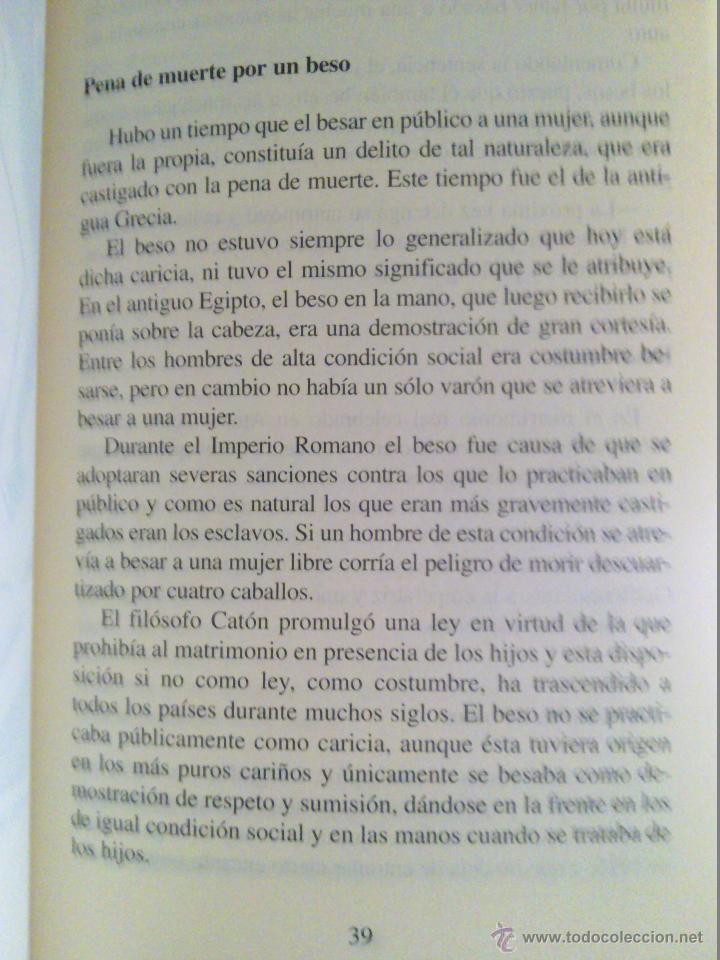 Libros de segunda mano: Historia del beso - Luis de Madariaga - Foto 5