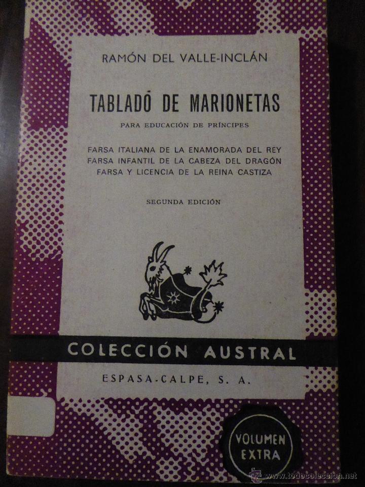 Libros de segunda mano: TABLADO DE MARIONETAS. VALLE-INCL&Aacute;N - Foto 1